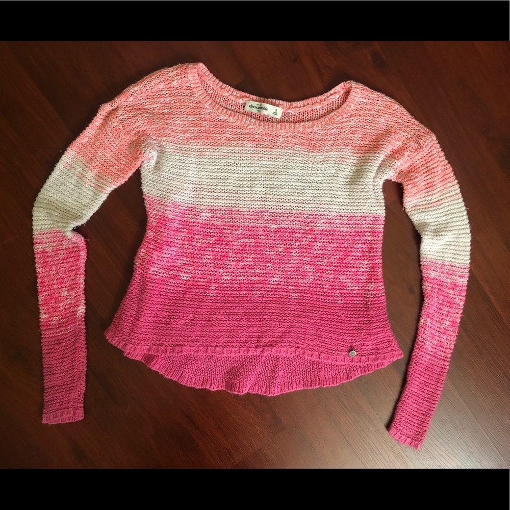 Girls size small Abercrombie sweater